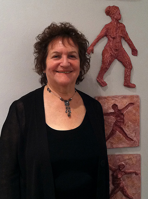 Susan Grabel in her studio